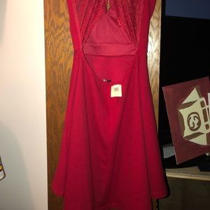 Red dress from Dry Goods